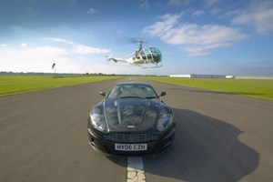 Aston Martin DBS Driving Thrill with Helicopter Ride
