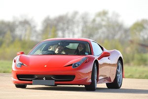 Ferrari 458 Driving Thrill with Free Passenger Ride Special Offer