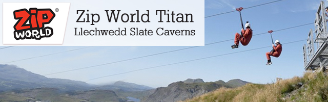 Visit Zip World Velocity and Titan in North Wales, the zip line capital of the world.